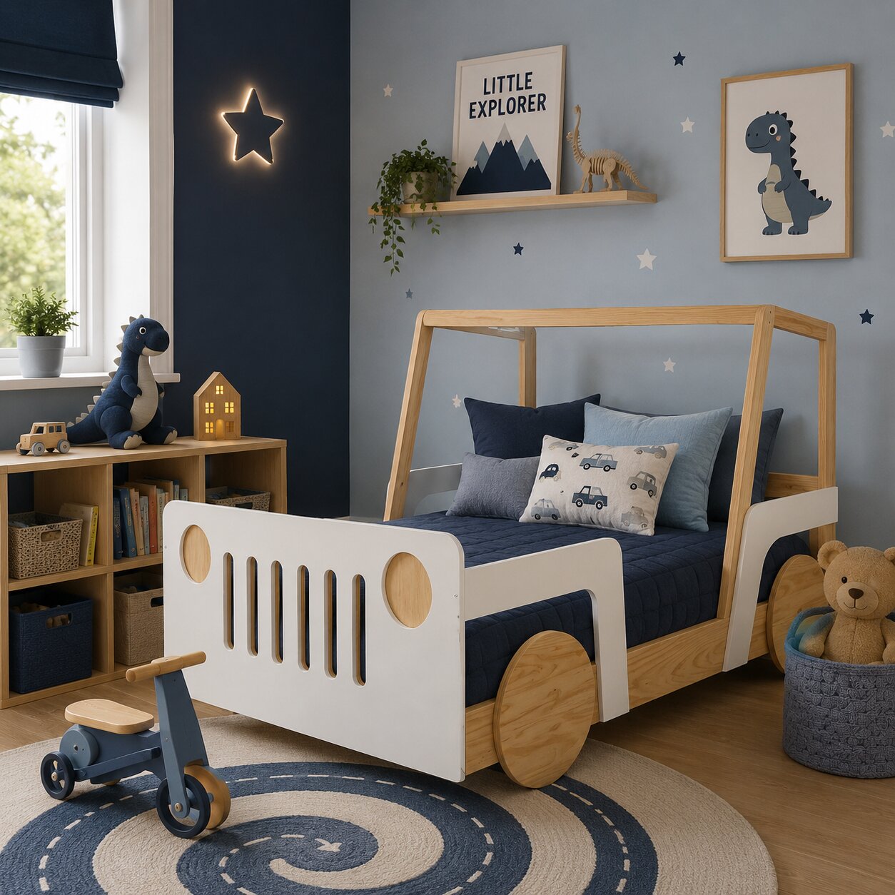 Cama Jeep Convertible Individual - Imagen 2