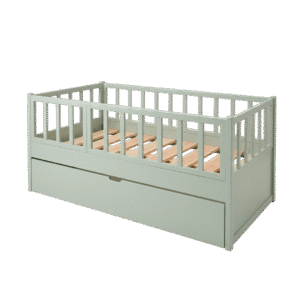 Cama Duplex (Cap. 2 Colchones) Individual Laqueada Color Blanco