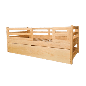 Cama Duplex con Barandas Horizontales Individual