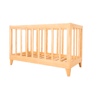Cuna Doble Tono 2 Niveles Madera1.35 MT x 75 CM